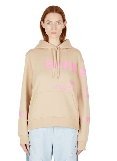 burberry logo hooded sweatshirt|heavy weight hoodie burberry.